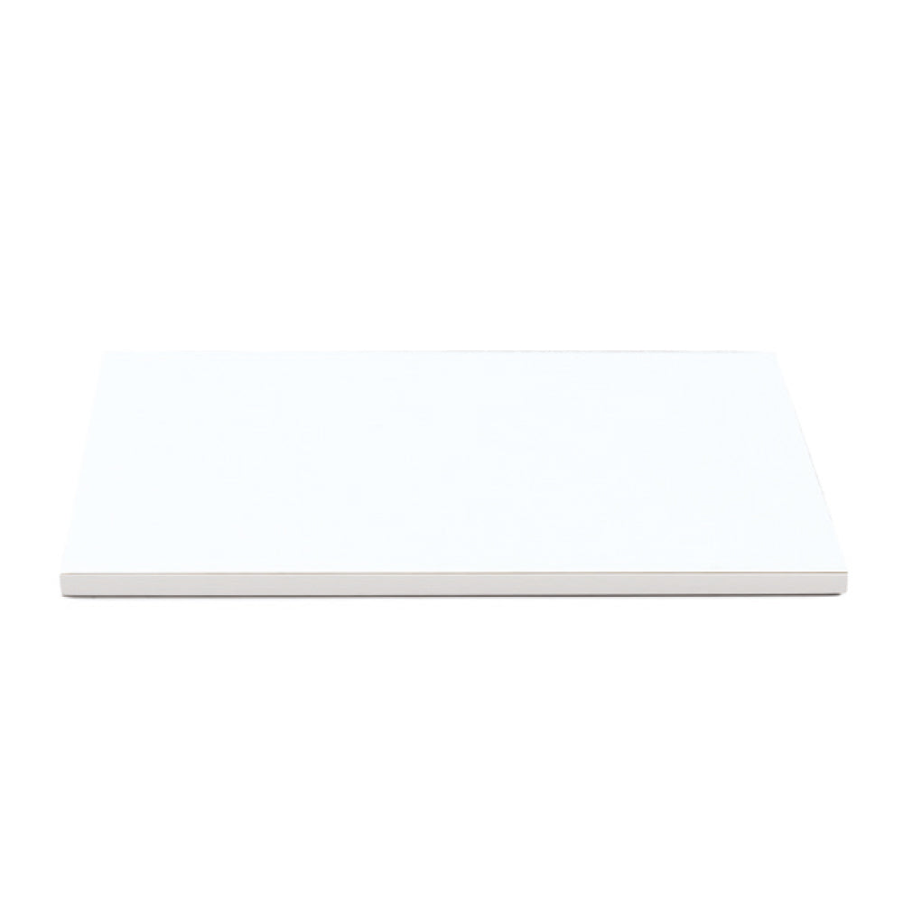 Cake drum rectangulaire blanc 50x40 cm  - 12 mm d'épaisseur Decora