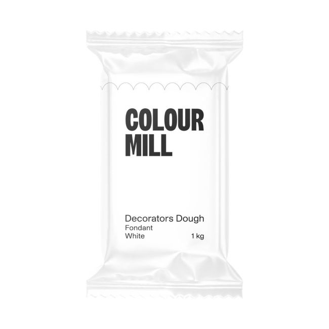 Pâte à Sucre Blanc 1 kg - Colour mill