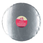 Cake Drum Rond Argent Ø35 cm épaisseur 20mm - FunCakes