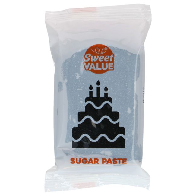 Pâte à Sucre Noir Sweet Value 200g