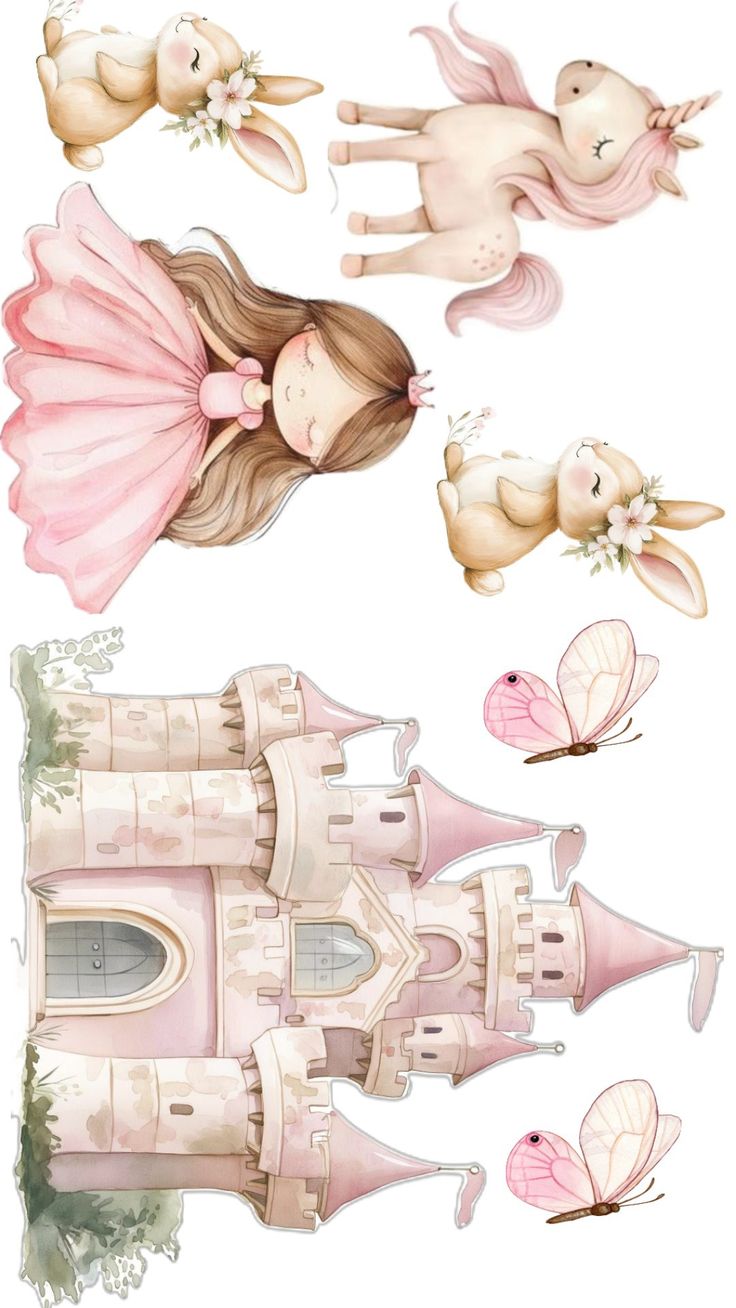 Impression feuille de sucre Princesse
