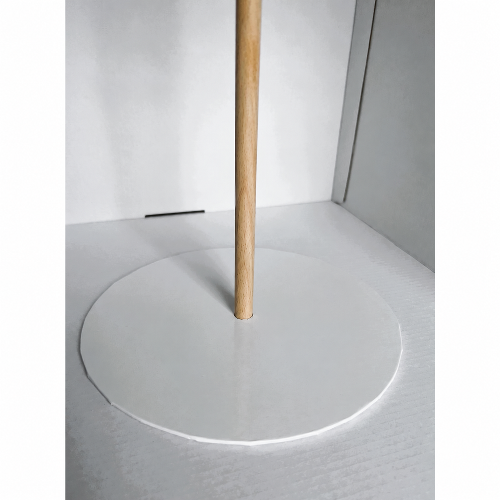 Tige en bois pour gâteaux longueur 50 cm et  1,2 cm d'épaisseur