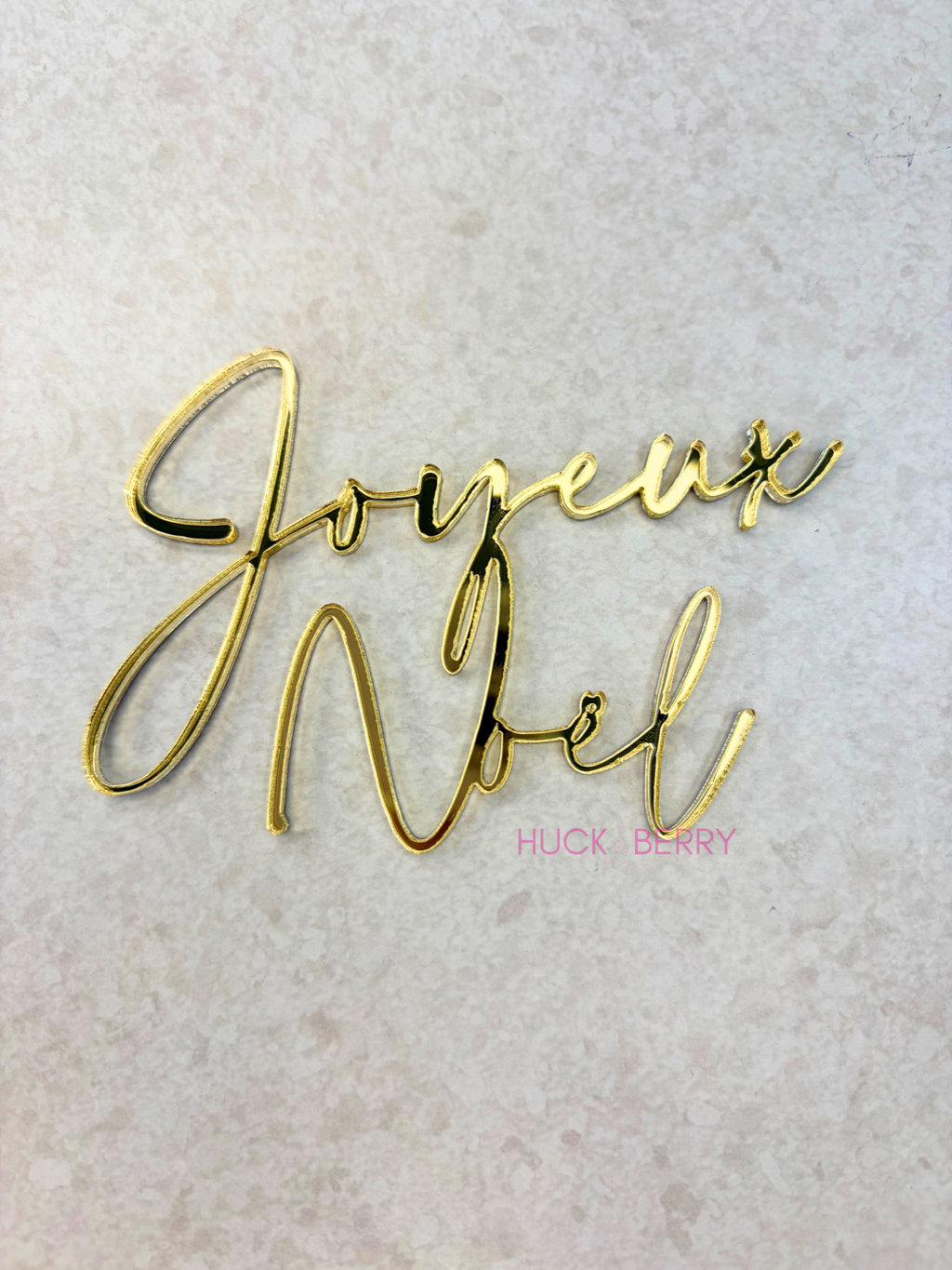 Face topper Joyeux Noel - plusieurs couleurs