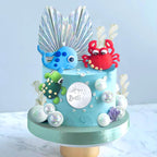 Set decoration theme ocean