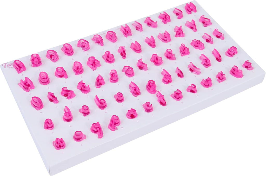 Lettres spéciaux Tampons Cookies Fun Fonts PME Collection 3