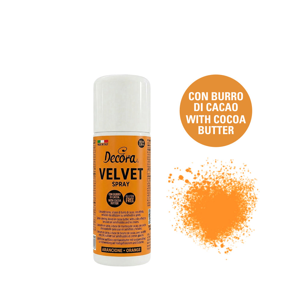 Spray velour 100 ml decora - Orange