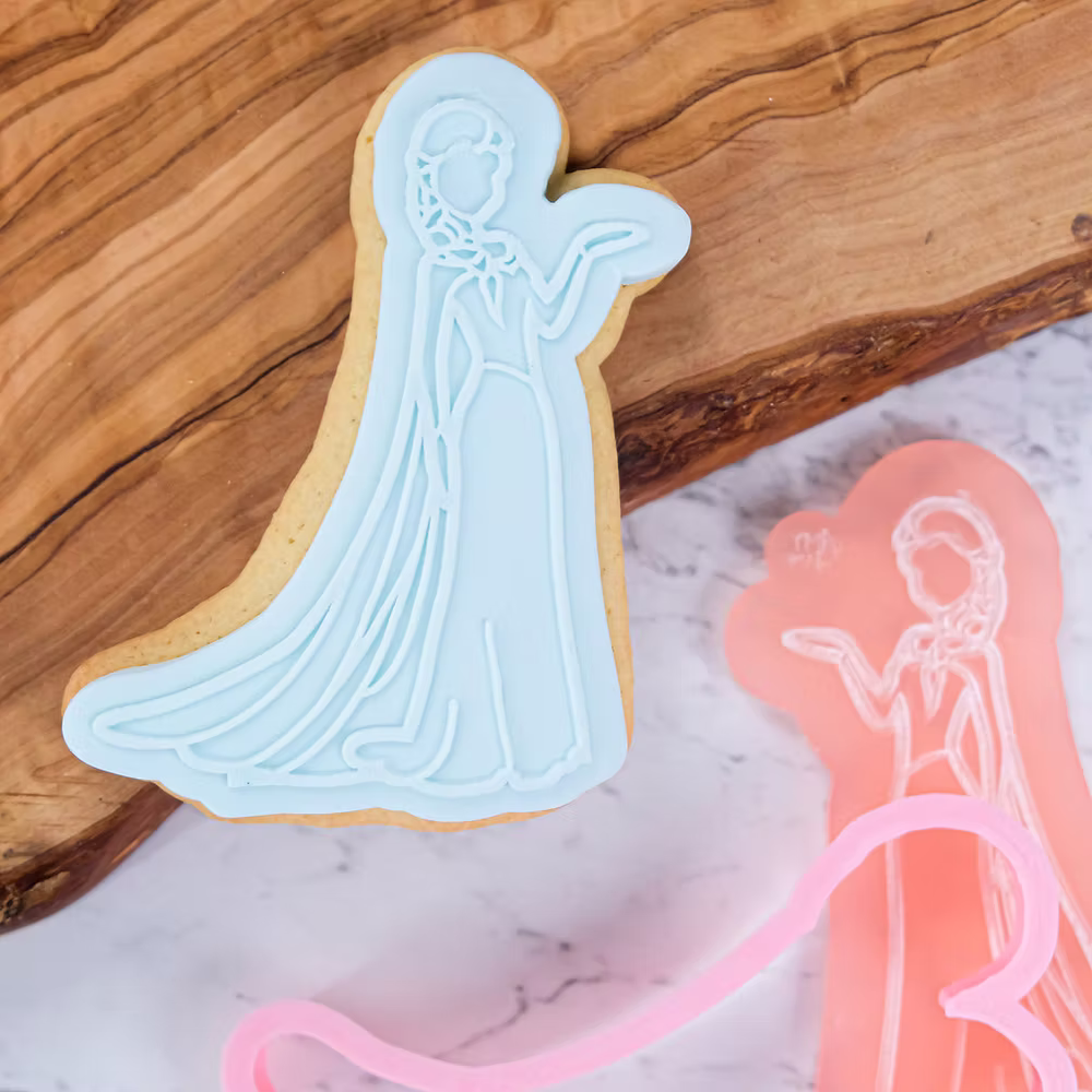 Amy Jane - Reine des neiges - Cutter + tampon