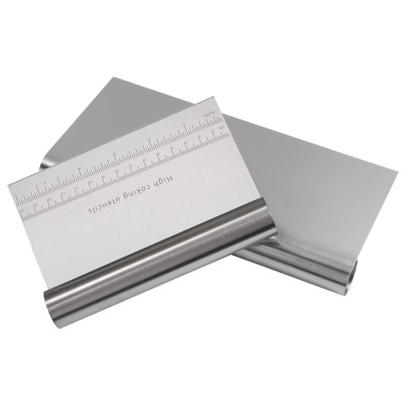 Lisseur à gâteau Inox avec poignet - plusieurs tailles