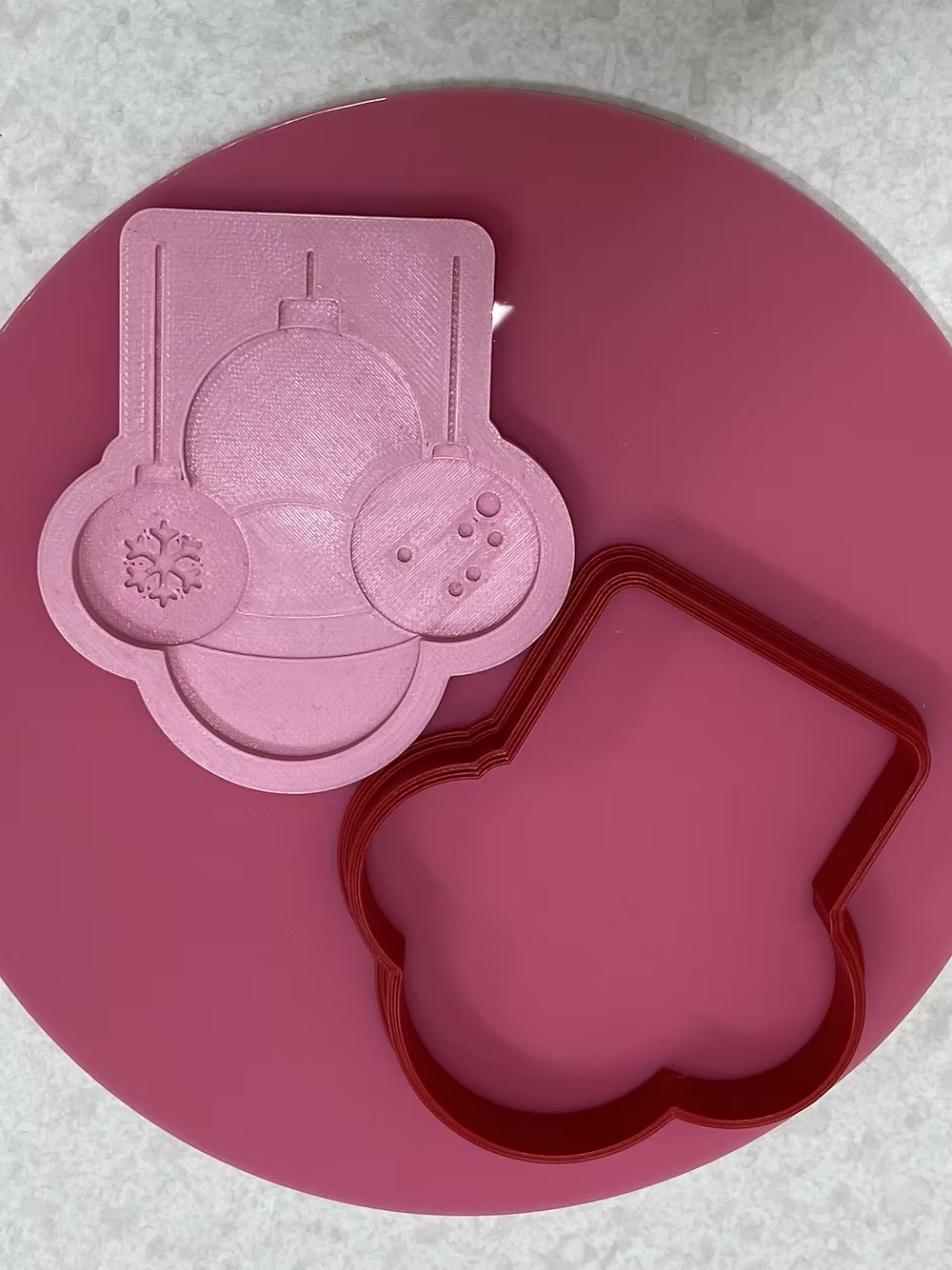 Pla 3D + emporte pièce Suspension Guirlande