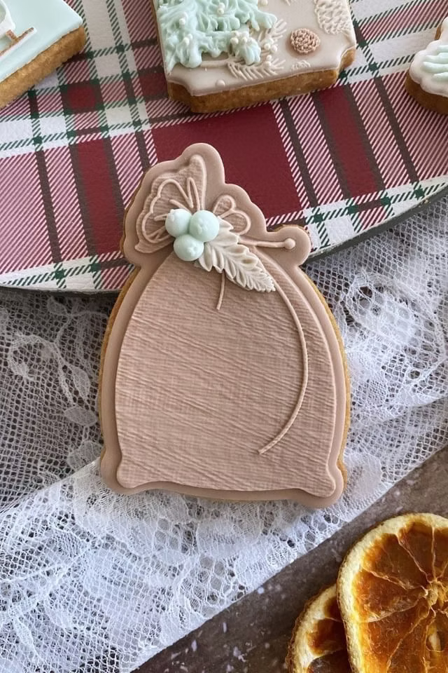 Tampon hotte de noel + emporte piece