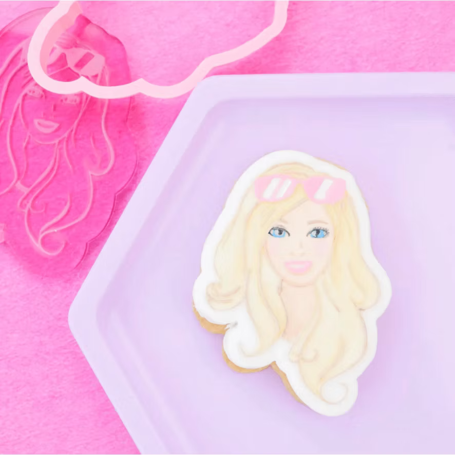 Sweet Stamp - Glam blonde Barbie  - cutter+ tampon