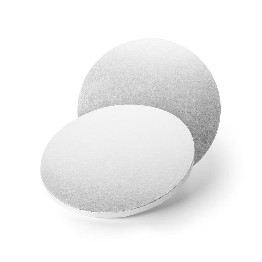 Cake drum argent épaisseur 12 mm