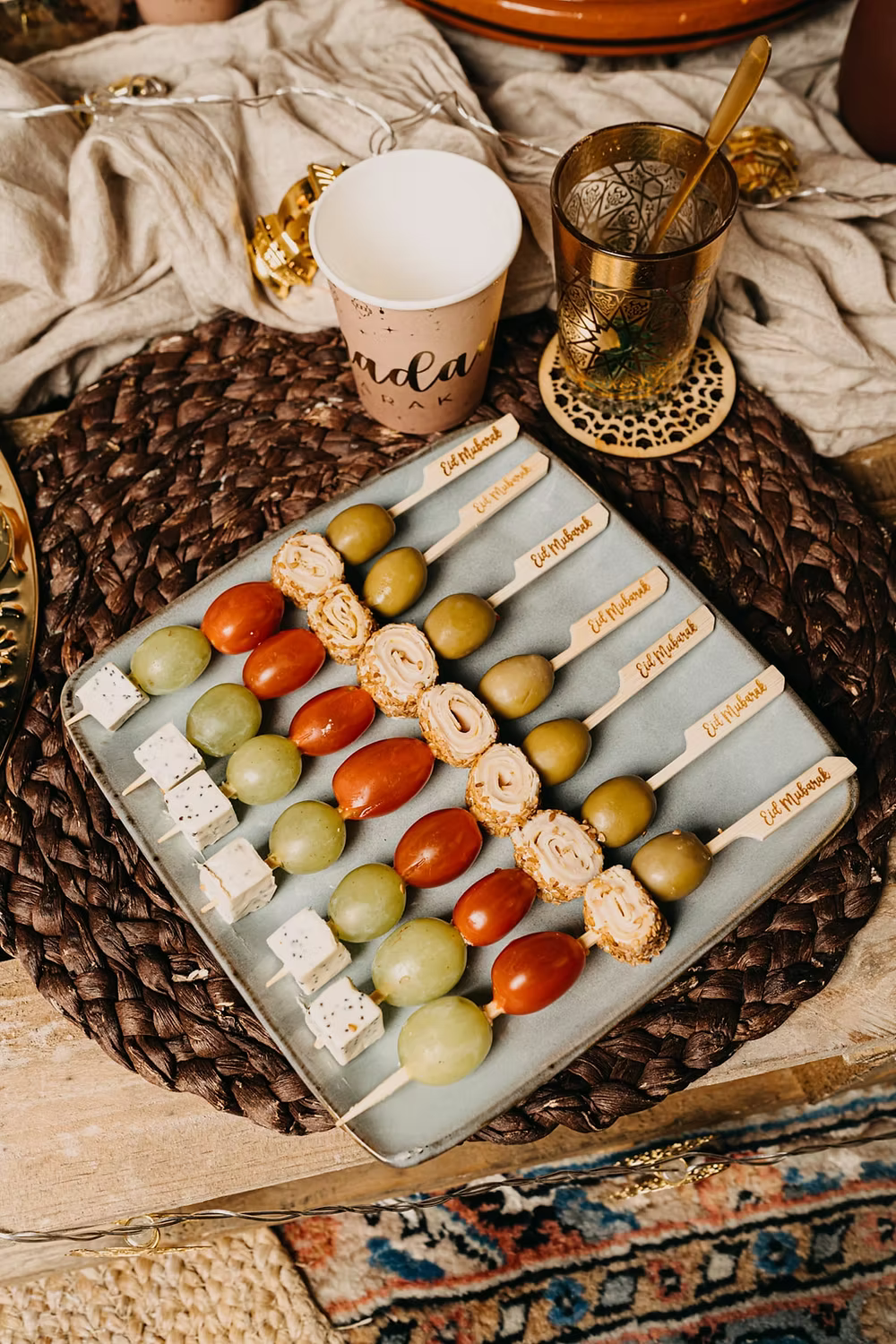 Pics à Buffets et Brochettes Eid Mubarak x20