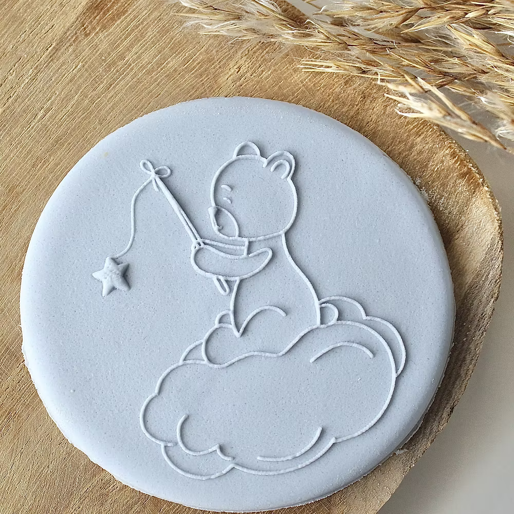 Tampon Ours sur nuage- Oh my cookies
