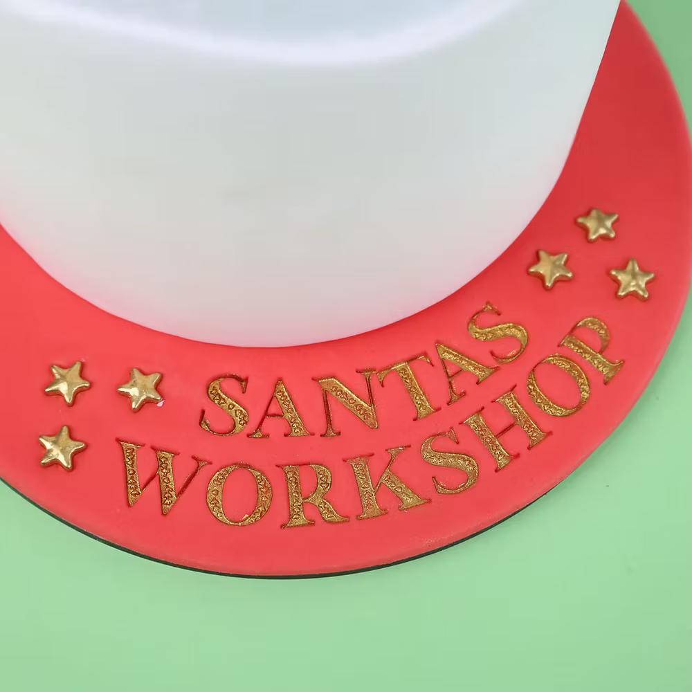 Set d'écriture Santa Baby - Majus, chiffres et symboles  - Swe