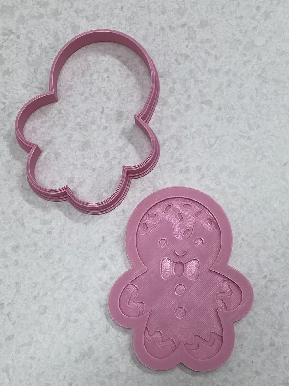 Pla 3D + emporte pièce Gingerbread