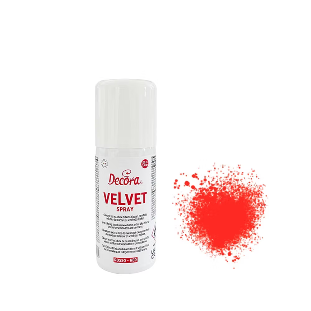 Spray velour 100 ml decora - plusieurs couleurs