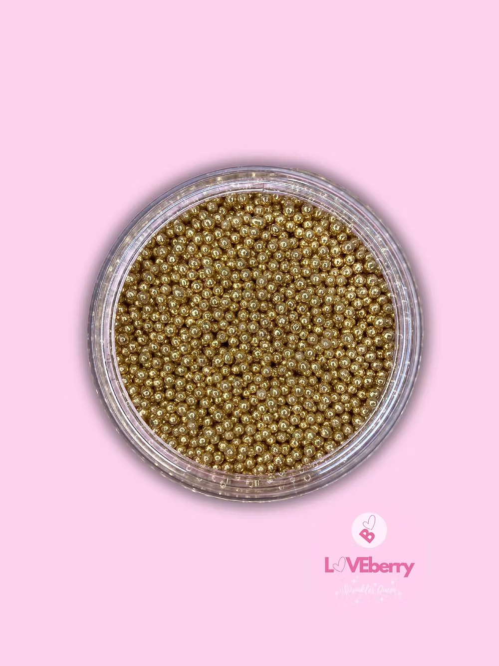 Sprinkles gold 2 mm - loveberry ♥