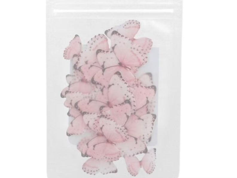 Wafer Paper Papillons découpés - 29 pièces