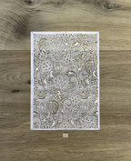 Pochoir Point de France - Angela Morrison