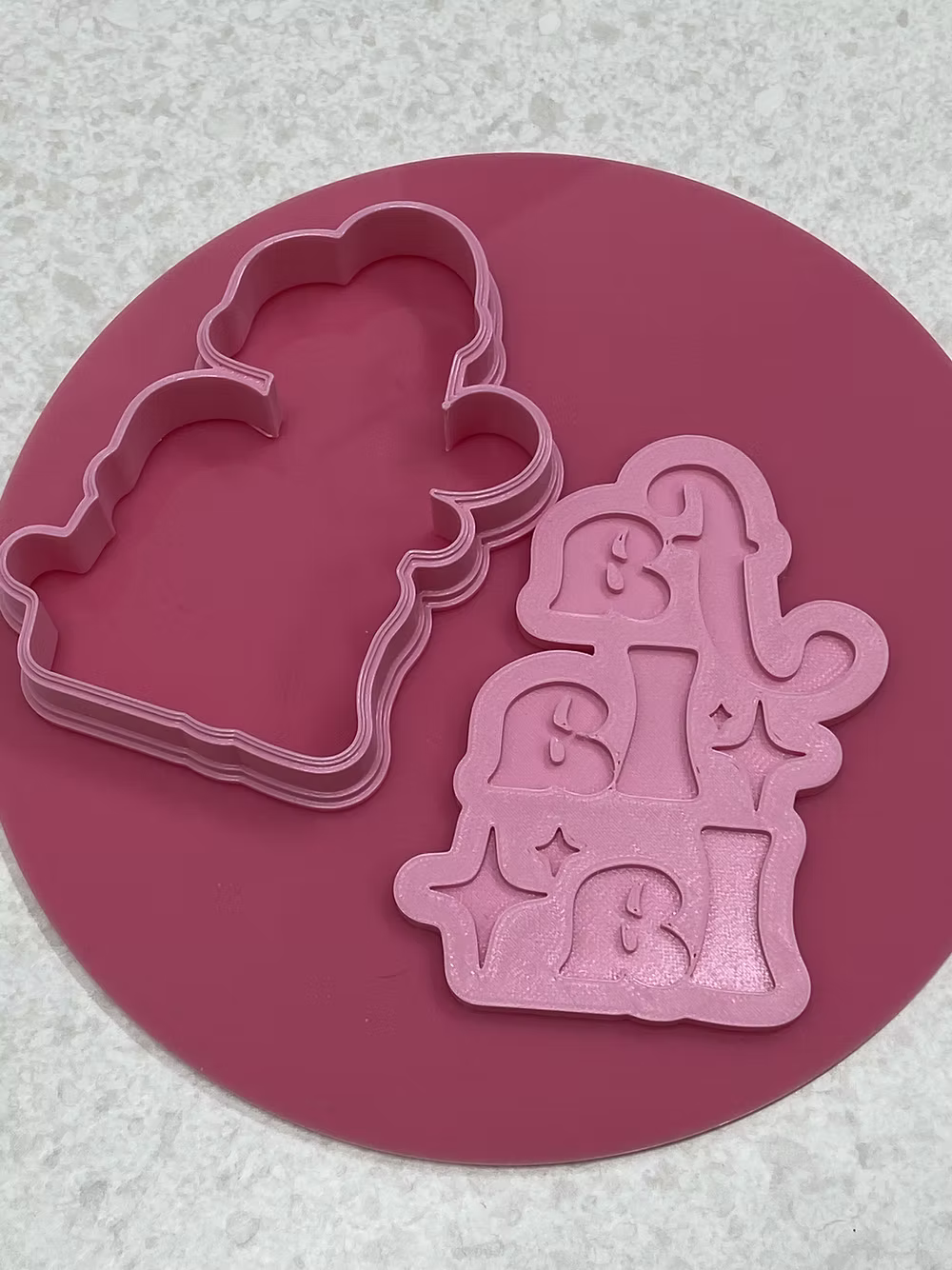 Pla 3D + emporte pièce Fa La La