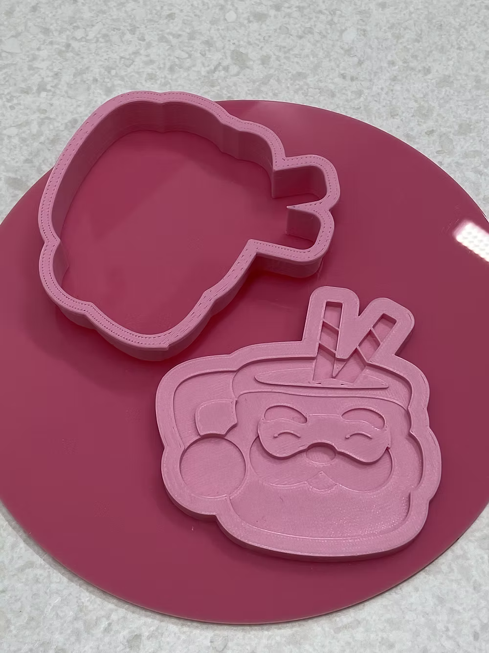 Pla 3D + emporte pièce Mug Noel