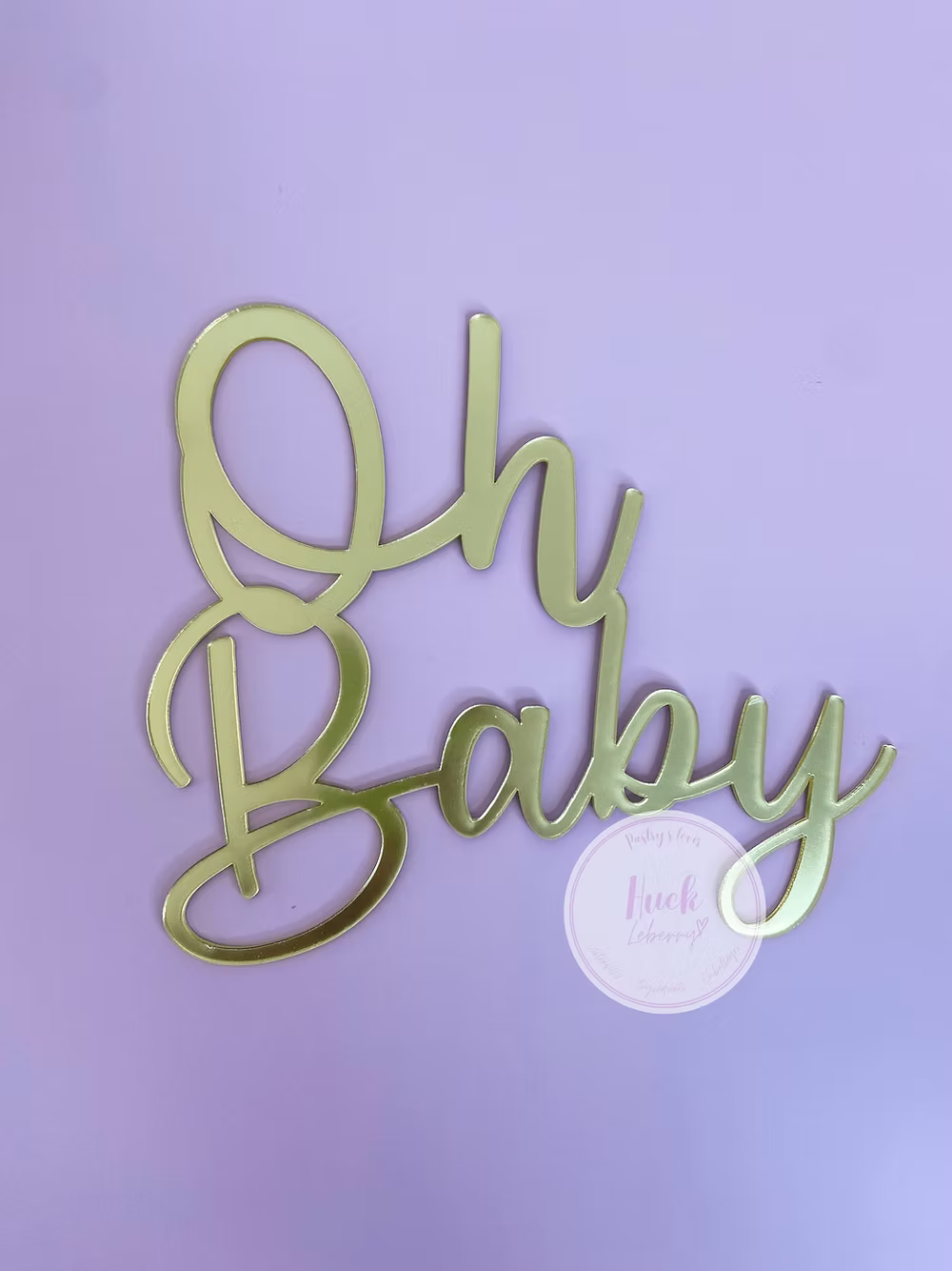 Face topper Oh baby or