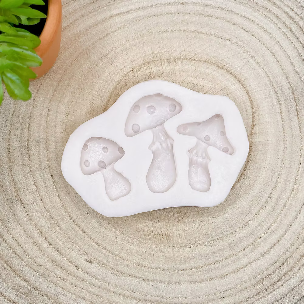 Moule en silicone champignons