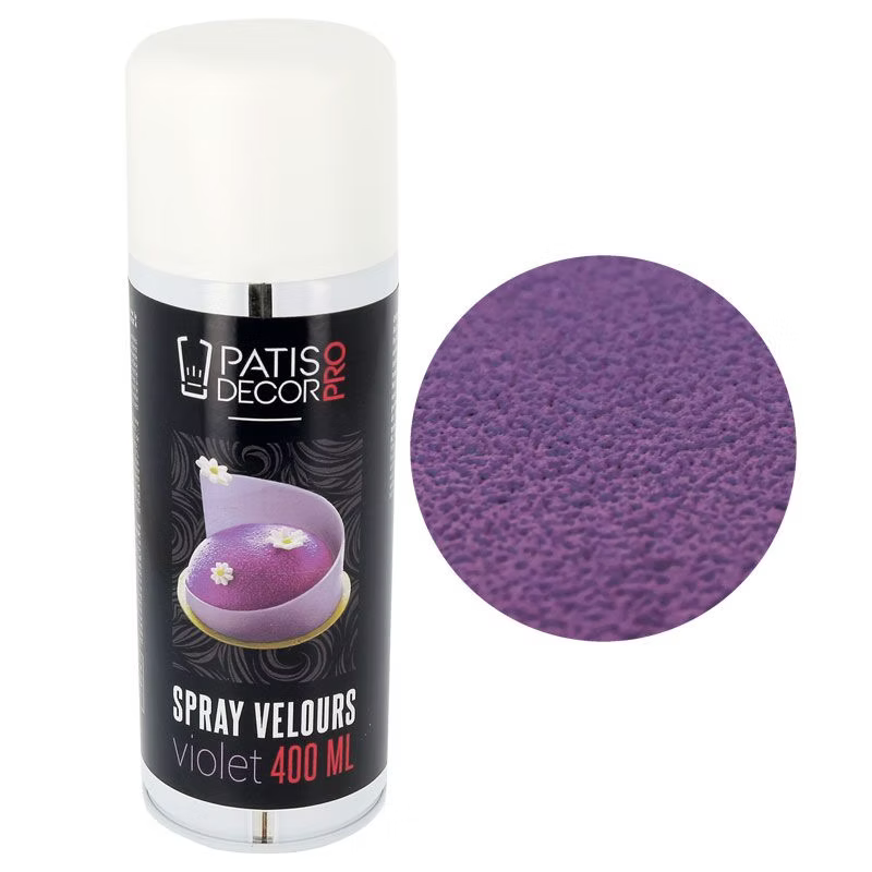 Spray effet velours Violet 400 ml
