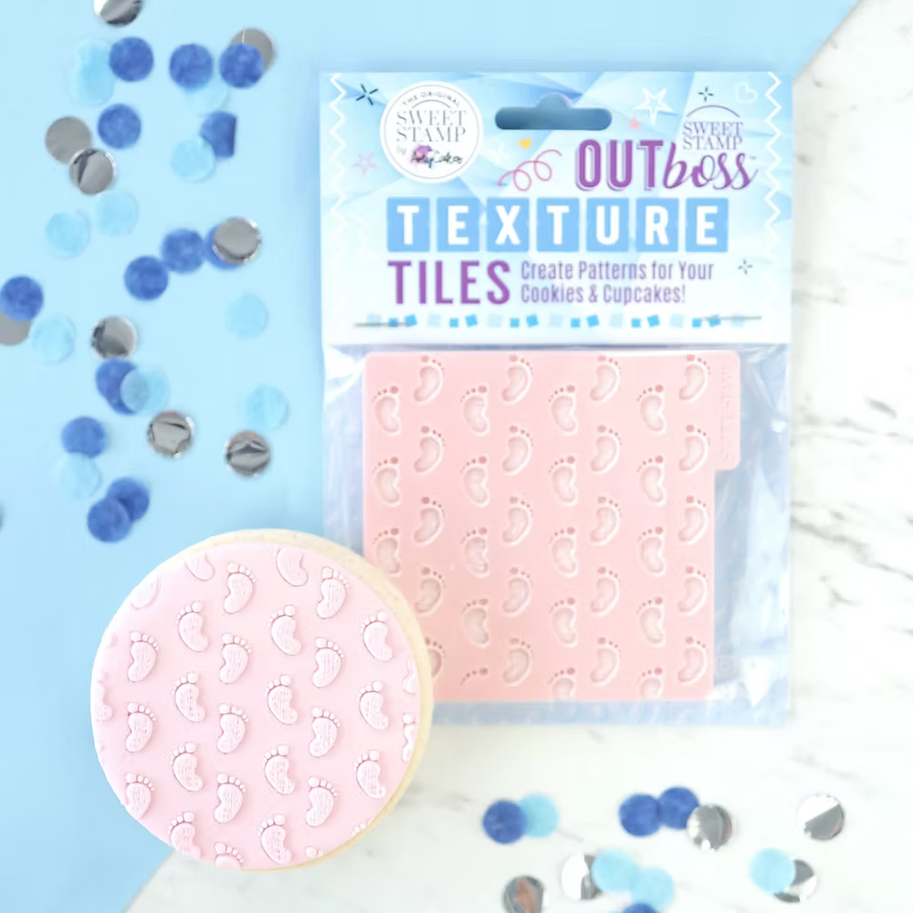 Tampon Outboss Pieds de bébé  - Sweet Stamp