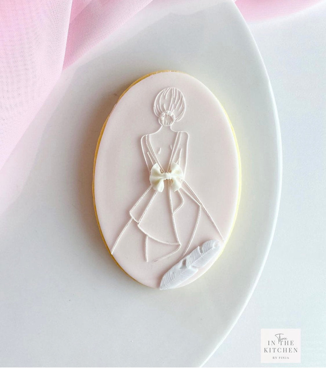 Mariée de dos - Oh my cookies