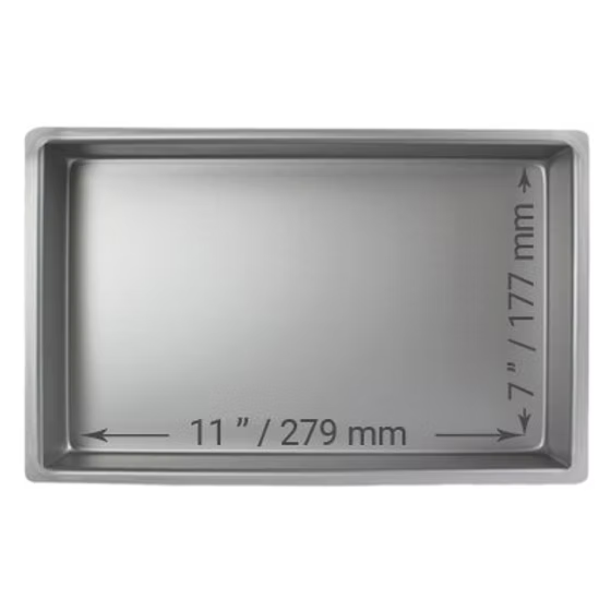 Moule rectangulaire  hauteur 7,6 cm - PME - taille au choix