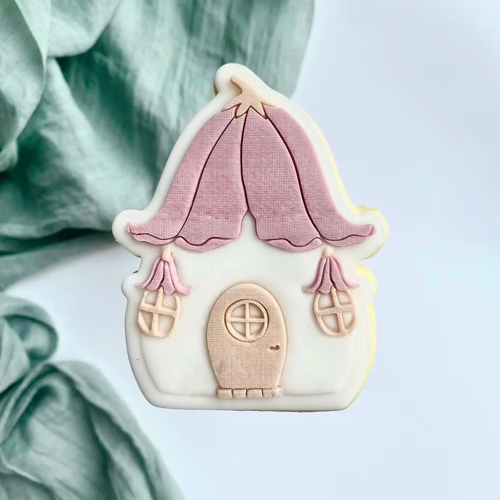 Tampon + emporte pièce Fairy House  - LM