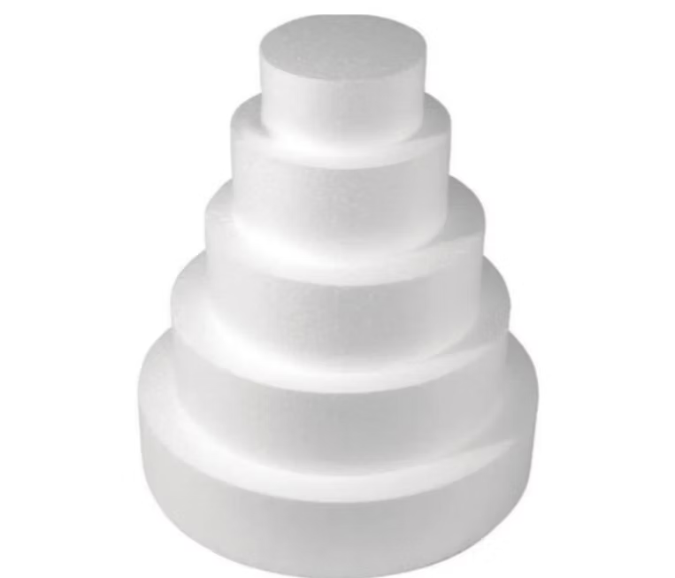 Dummy polystyrène rond 7.5 cm de hauteur  - diamètre aux choix