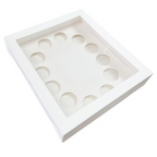 Boite à 12 cupcakes Chiffres au choix - Simply making