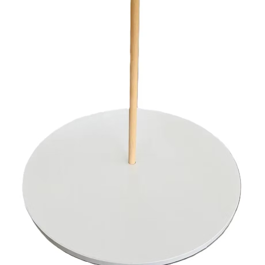 Cake Drum blanc avec trou - taille au choix