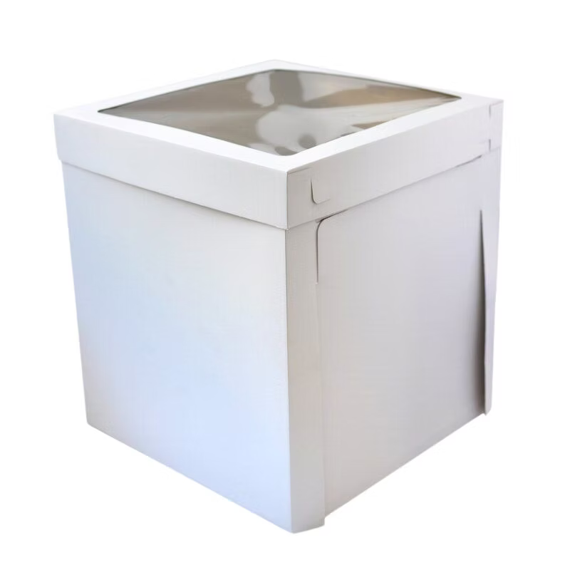 Boîte à gâteau XL extra haute 40,5 x 40,5 x 50,8 cm