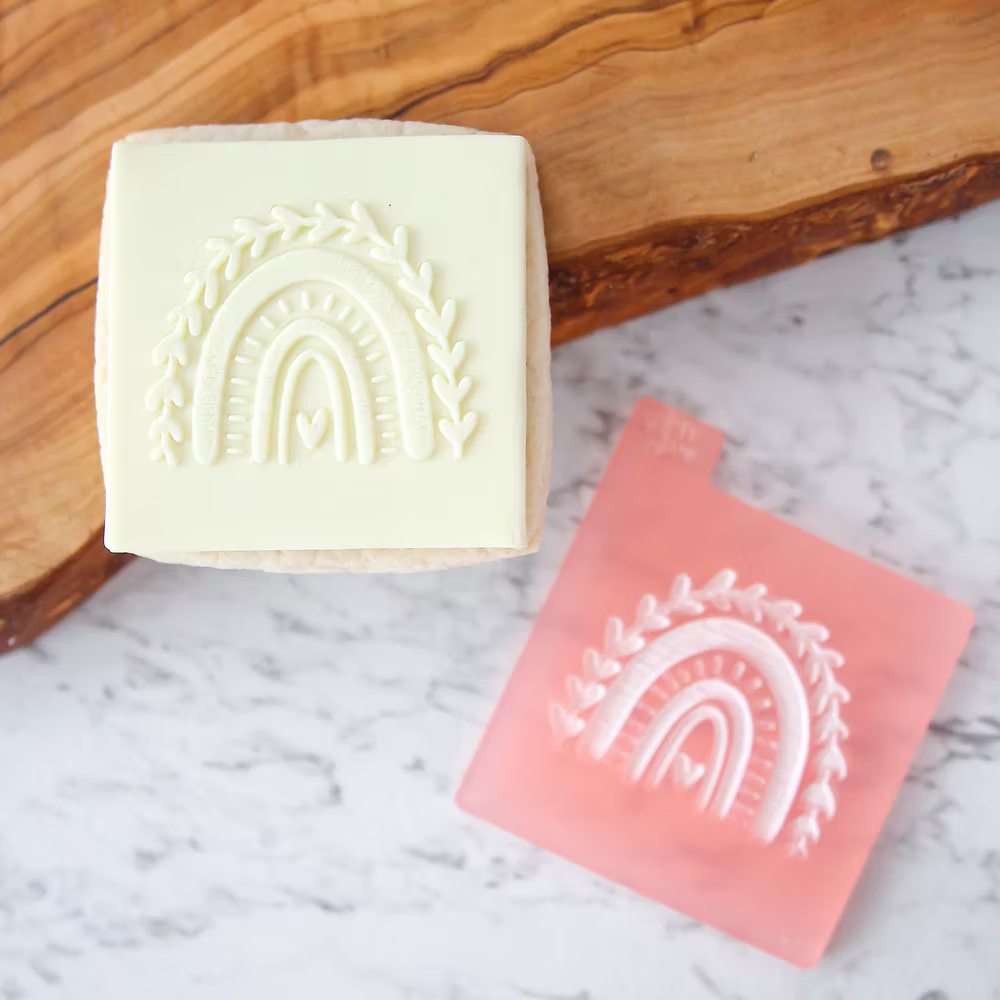 Tampon Outboss arc en ciel - Sweet Stamp  Amy Janes