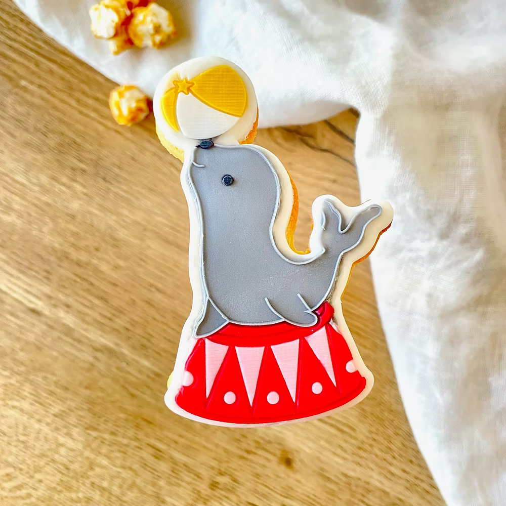 Tampon + emporte piece Otarie - LM