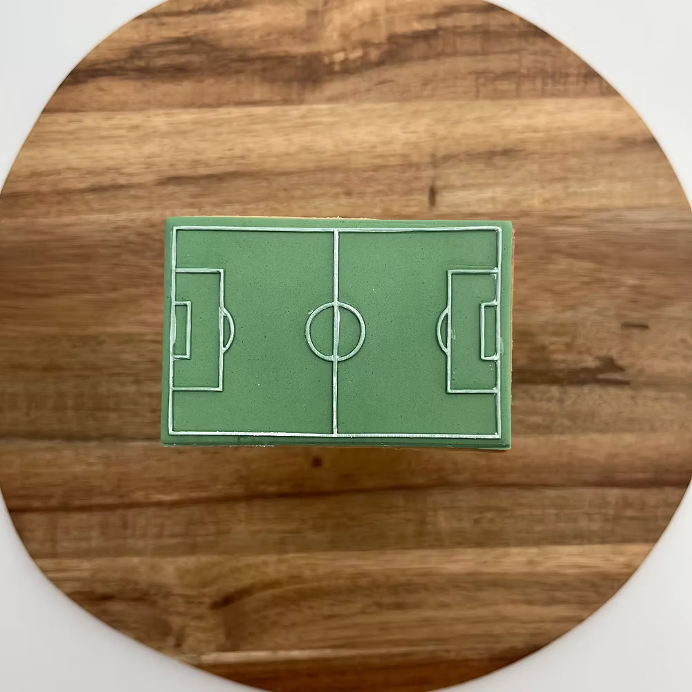 Tampon + emporte pièce Stade de Foot  - LM