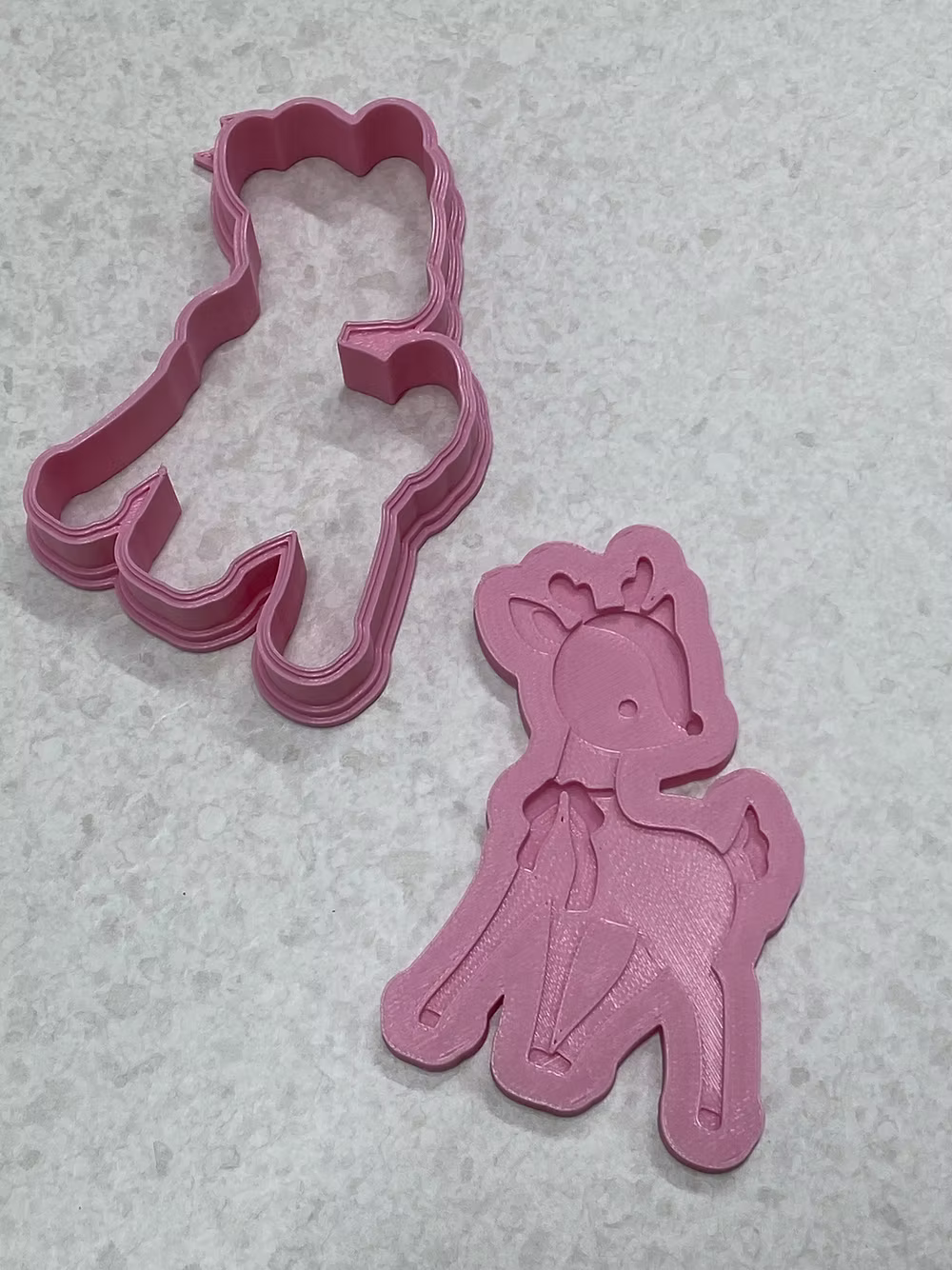 Pla 3D + emporte pièce Biche