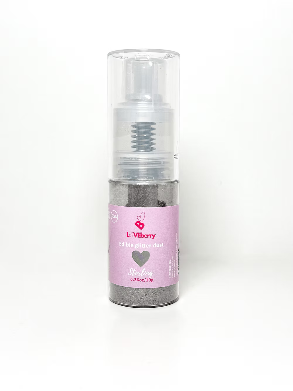 Spray paillette glitter Sterling - Loveberry  ♥