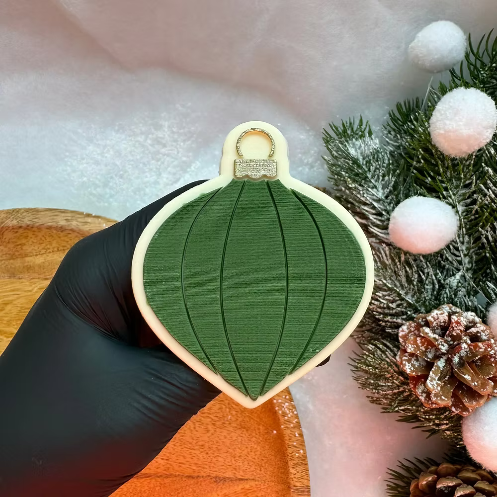 Tampon + emporte pièce 2024 NOEL #22 - Ornament  - LM