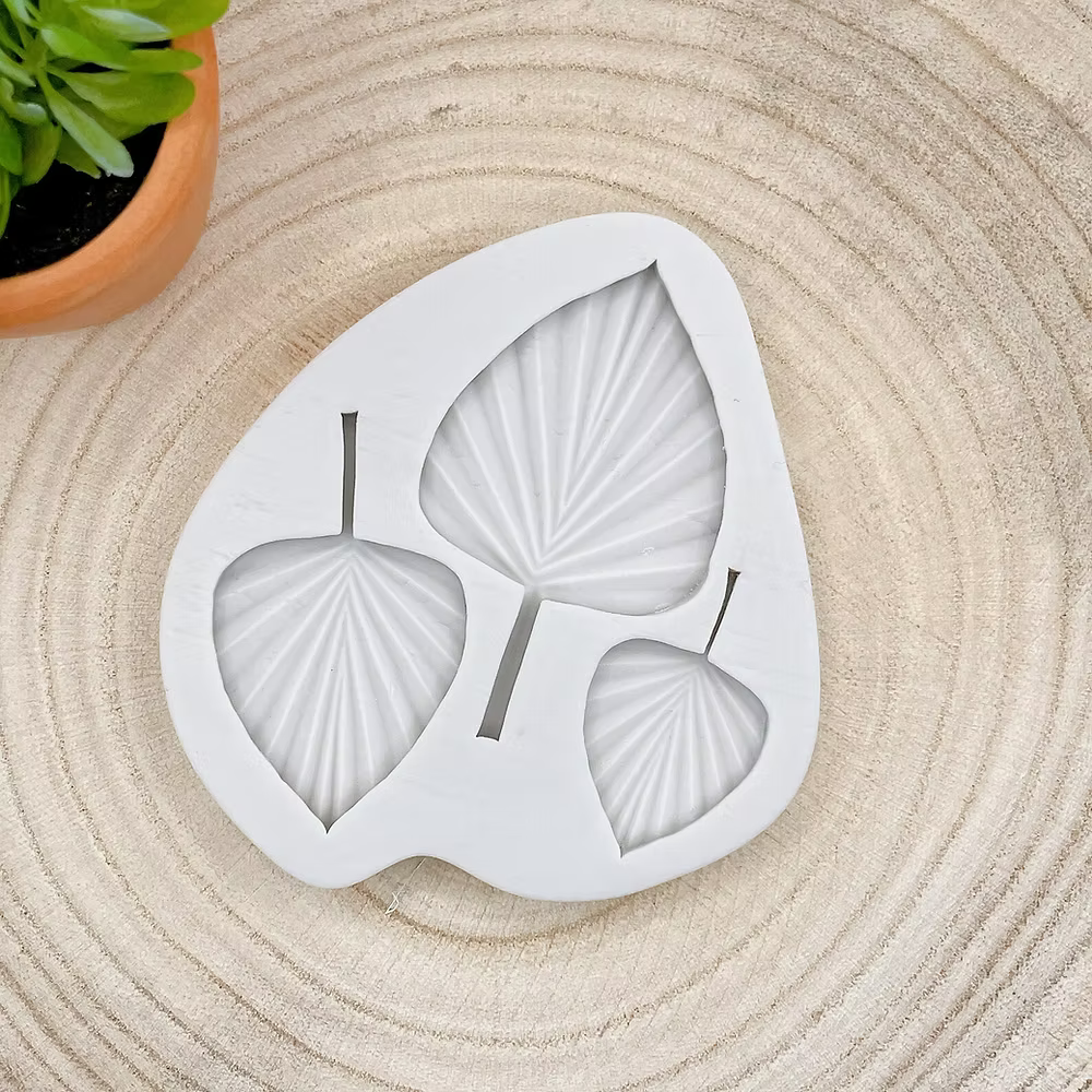 Moule en silicone à feuilles de palmier