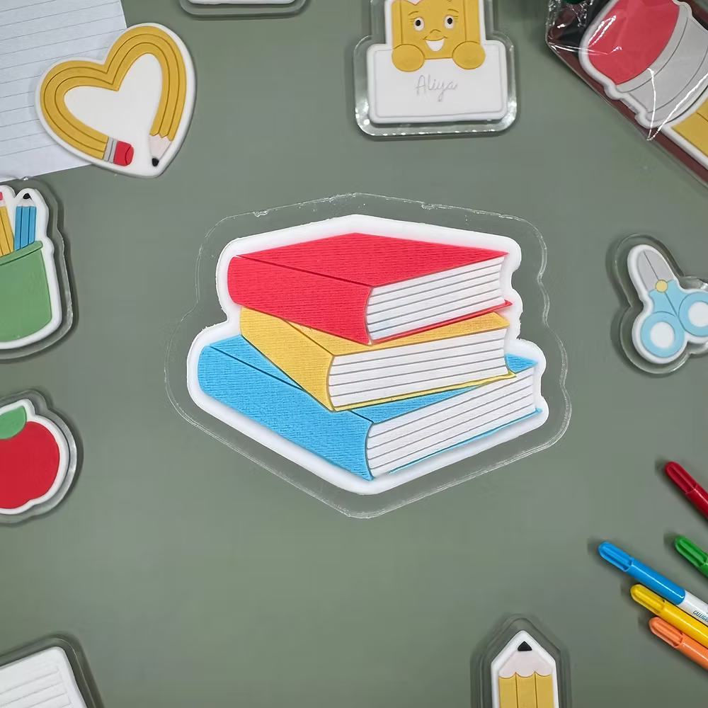 Tampon + emporte pièce Books - LM