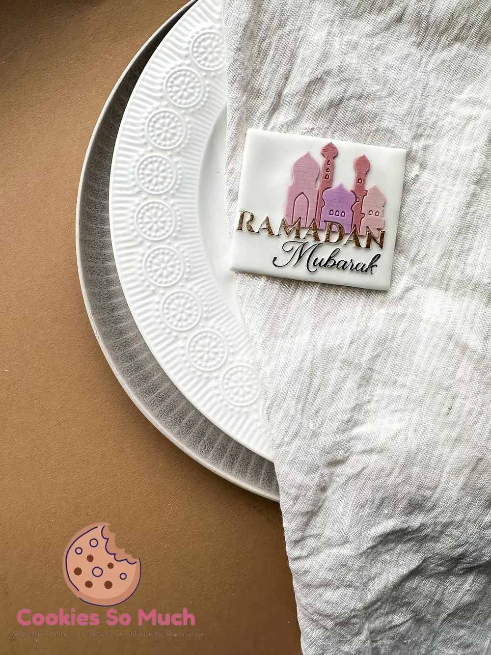 Tampon + Emporte-pièce Ramadan Mubarak - CSM