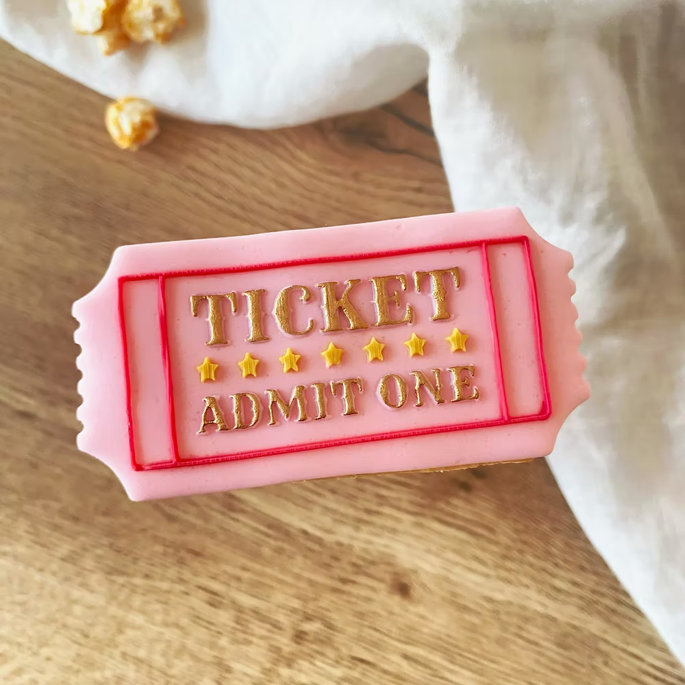 Tampon + emporte piece Ticket - LM