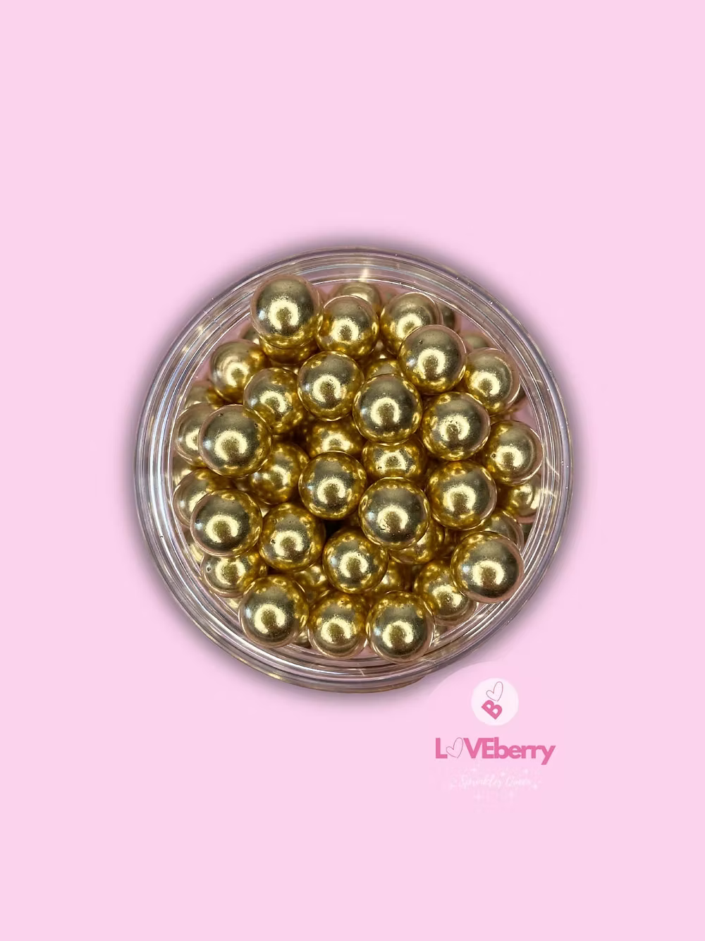 Sprinkles gold 10mm - loveberry ♥