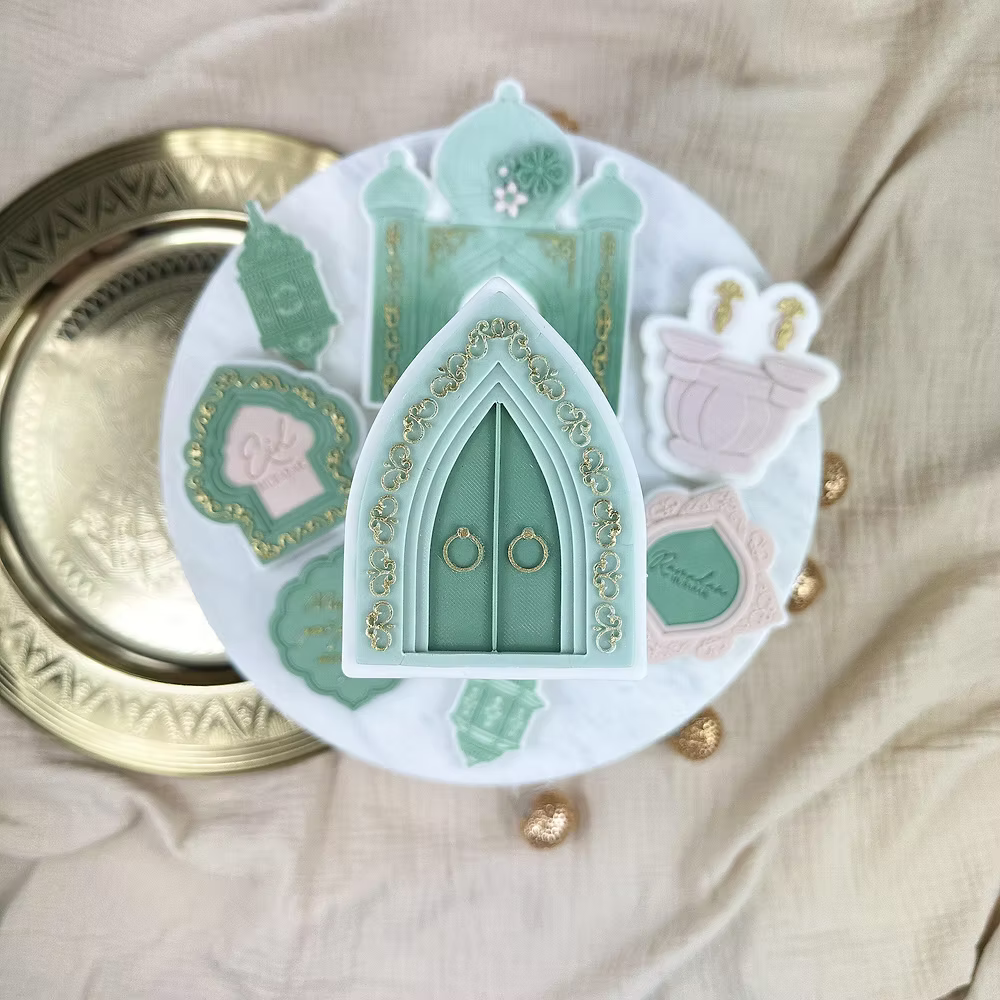 PLA Stamp Porte orientale arabe + Emporte-pièce - CCF