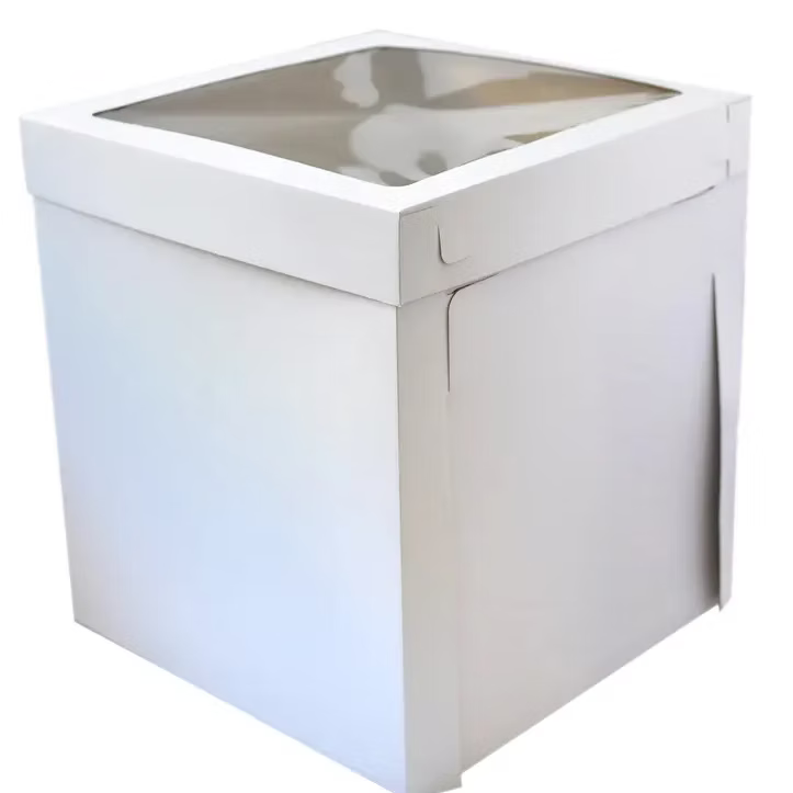 Boîte à gâteau XL extra haute 45,7 x 45,7 x 50,8 cm